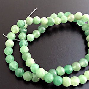 翡翠メランジュ7ミリ珠(8個)