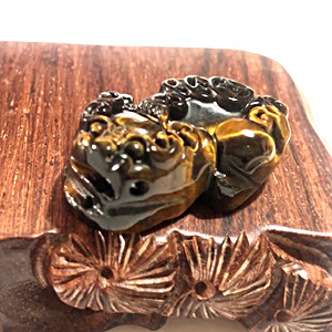 タイガーアイ3.5センチ貔貅