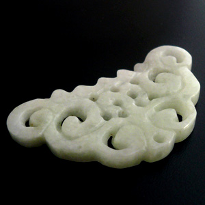 翡翠のオリエンタルモチーフ（大）