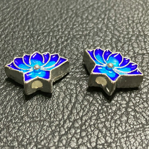 七宝両面お花パーツ(1個)