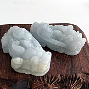 翡翠のひきゅう 雄雌対